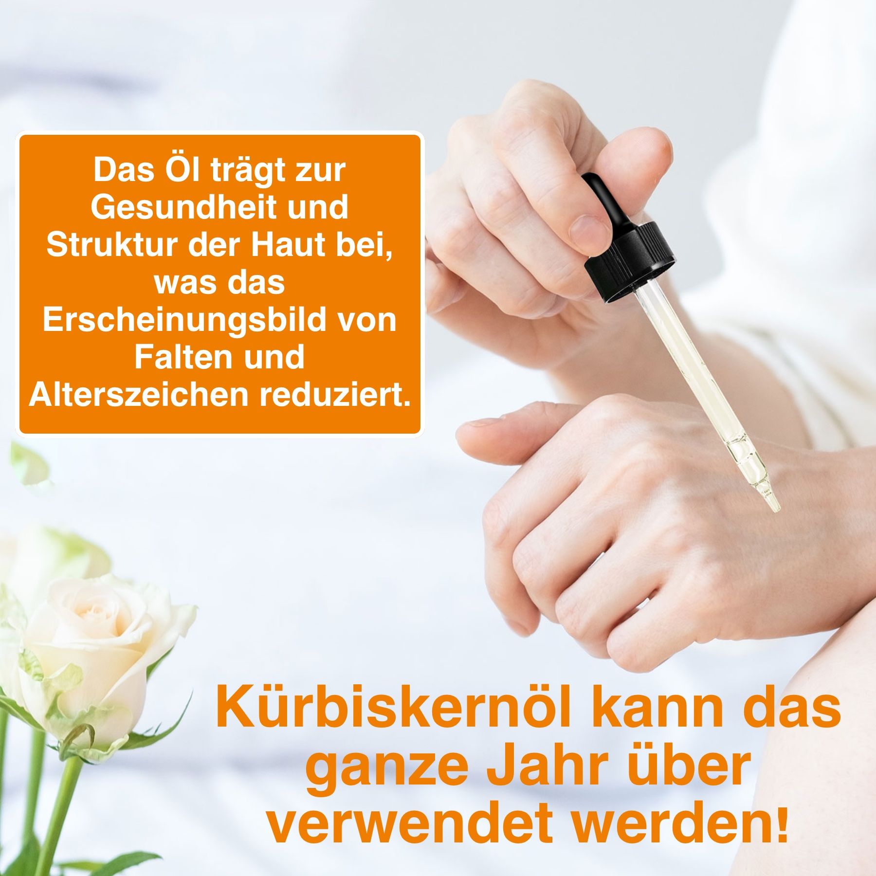 ALIVER Kürbiskernöl Haaröl für Haarwachstum