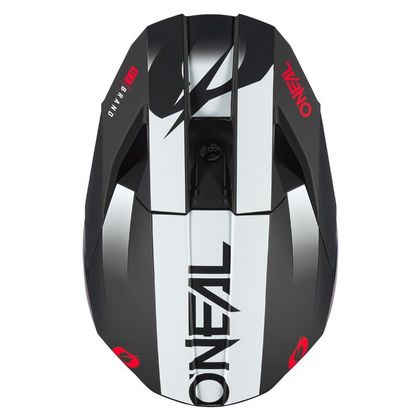 Casque cross O'Neal 3SRS - HEXX V24 2024 - Noir / Rouge