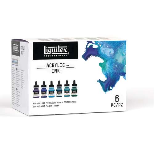 Liquitex® Ink Colour-Sets, 6 x 30 ml