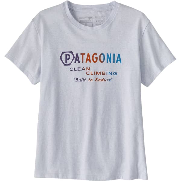 T-shirt PATAGONIA W'S ENDURE HEX RESPONSIBILI-TEE WHITE