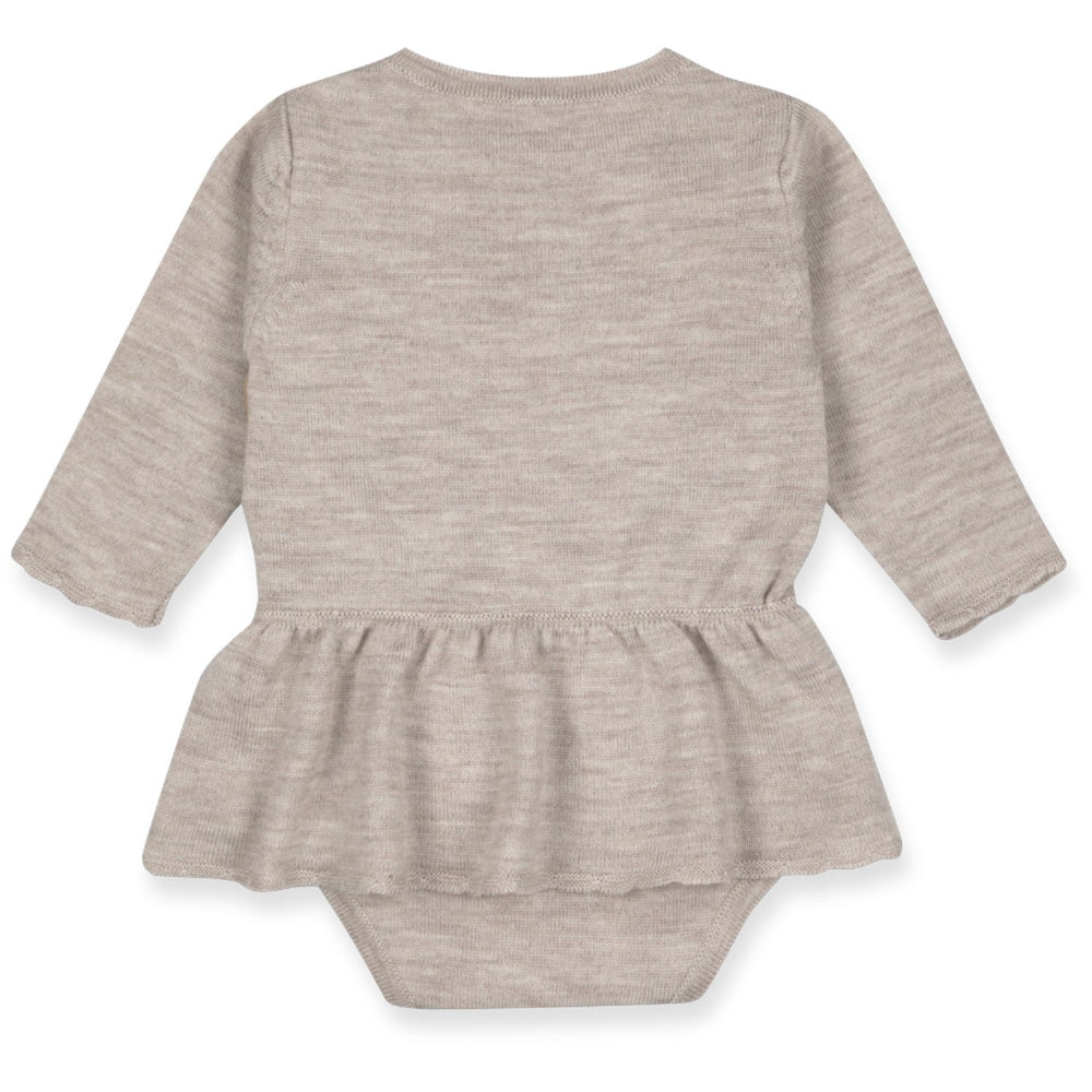 Køb Lillelam Light Beige Romperkjole Baby Natur | Luksusbaby
