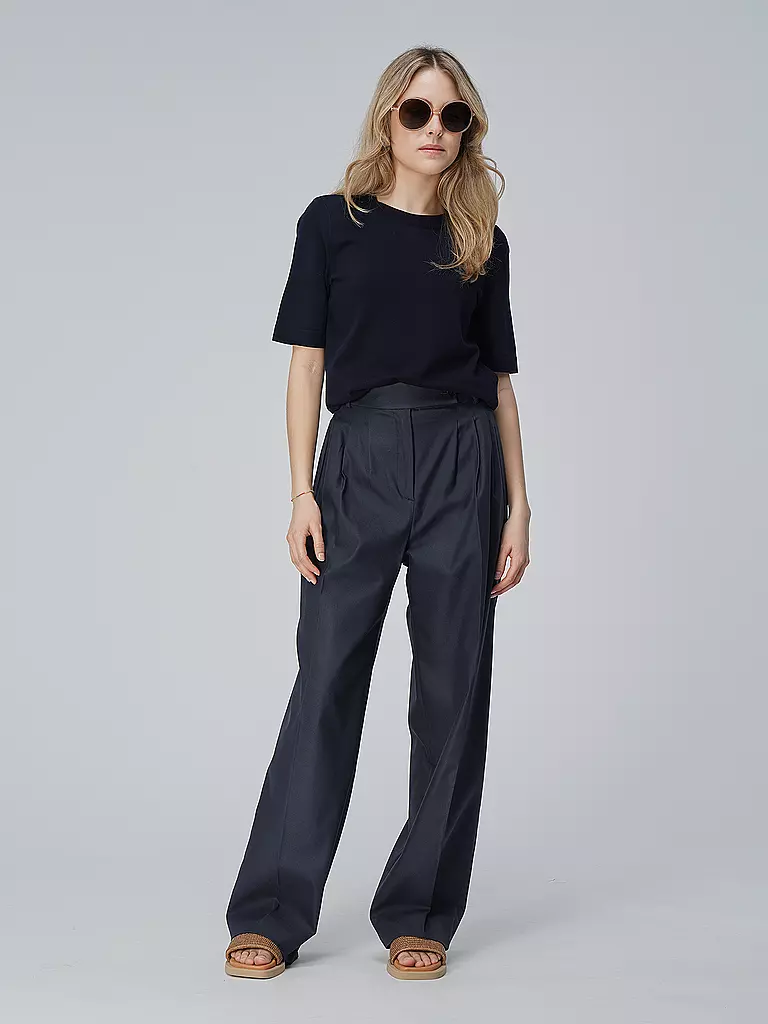 MARC CAIN Pullover dunkelblau