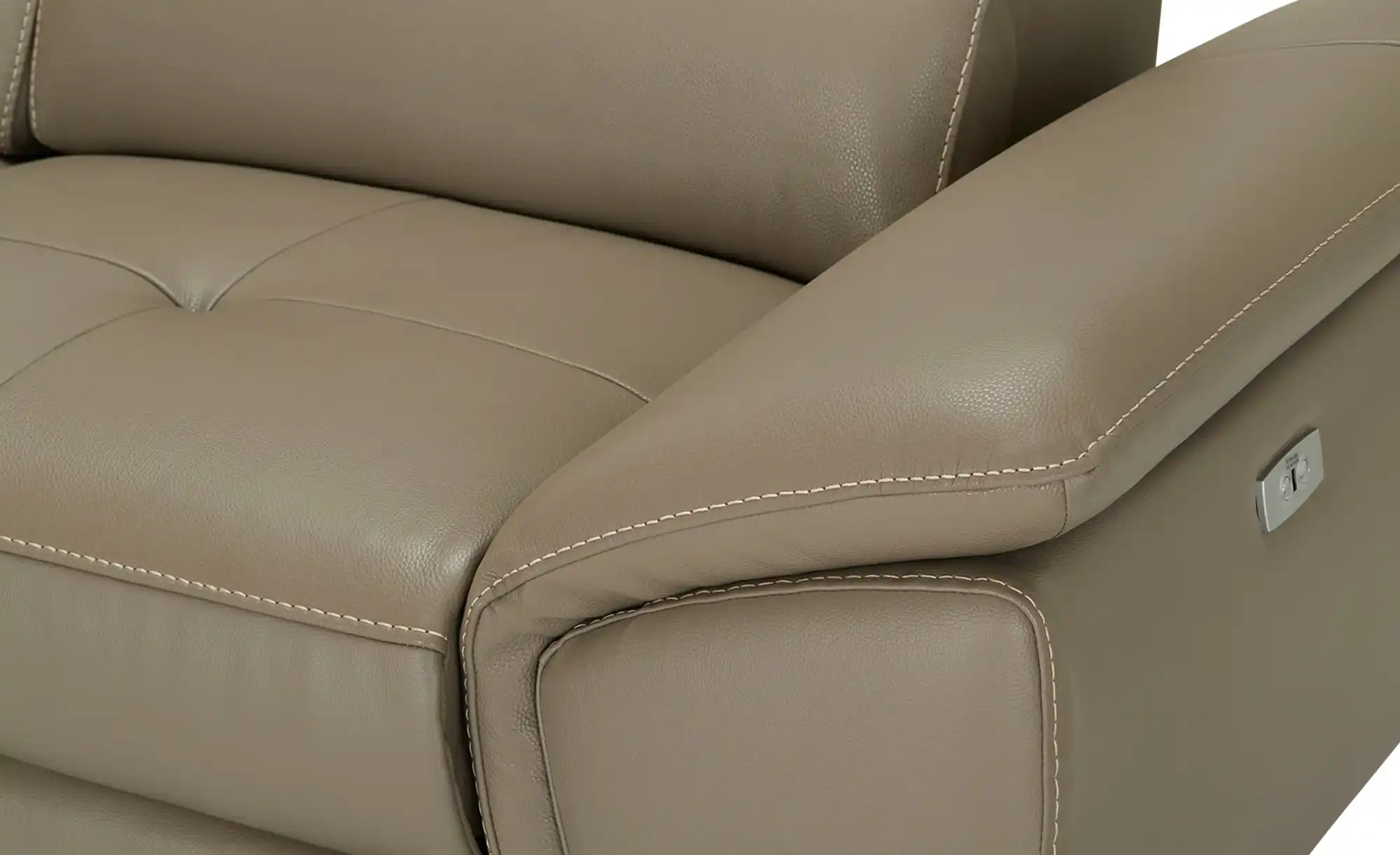uno Ecksofa mit elektrischer Relaxfunktion Danae