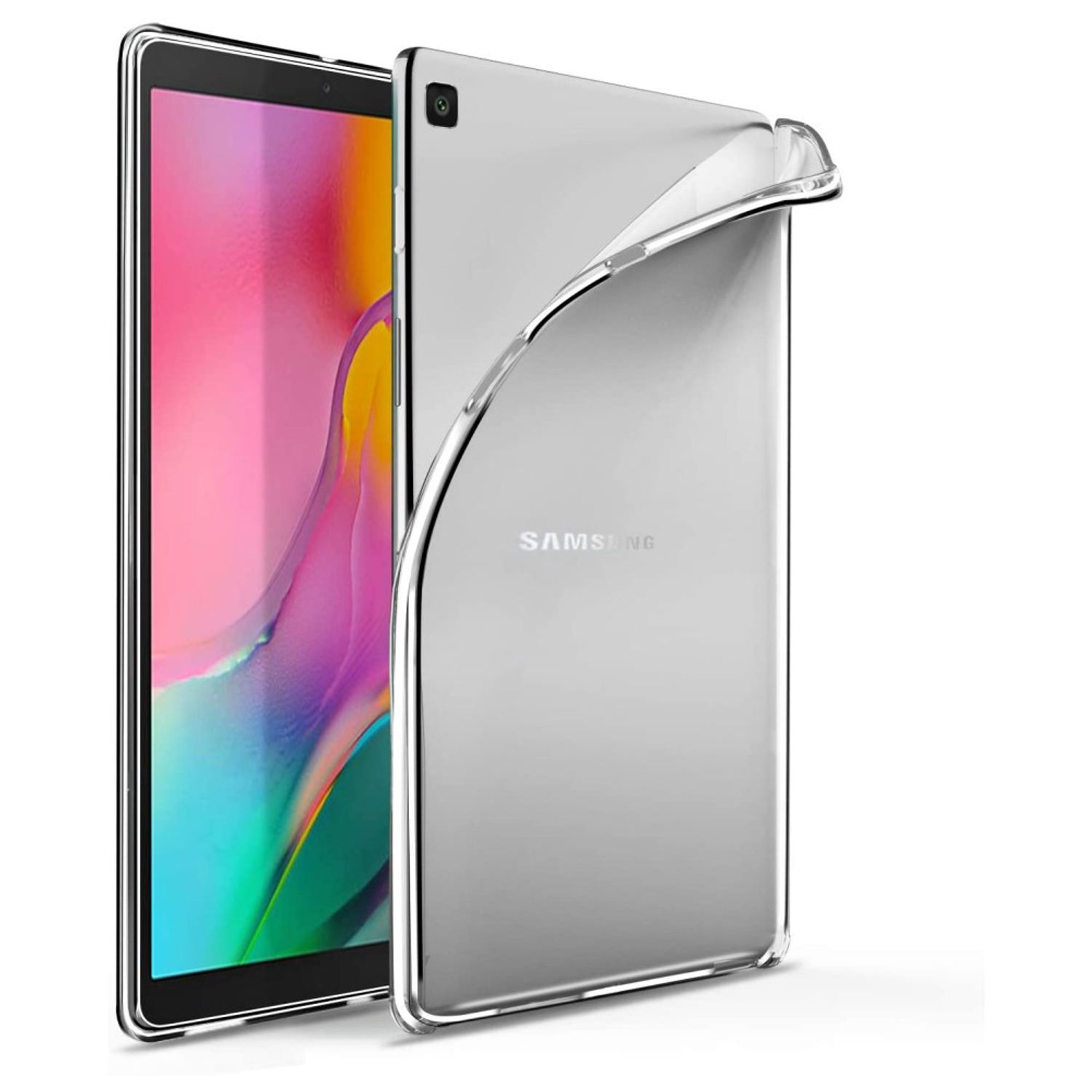 Samsung Galaxy Tab A7 durchsichtige Tablethülle Schutzcase Cover Transparent Neu