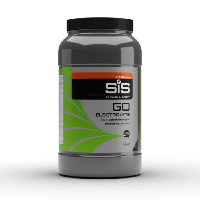 Sis Unisex Elektrolytter GO Energy + Electrolyte Powder 500g.(Orange) Hvid