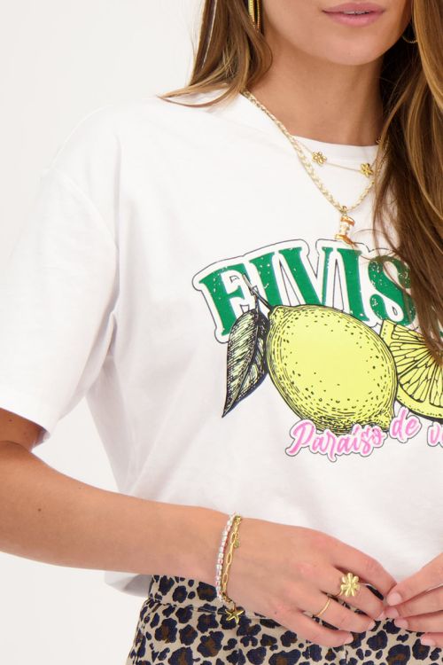 Wit T-shirt 
