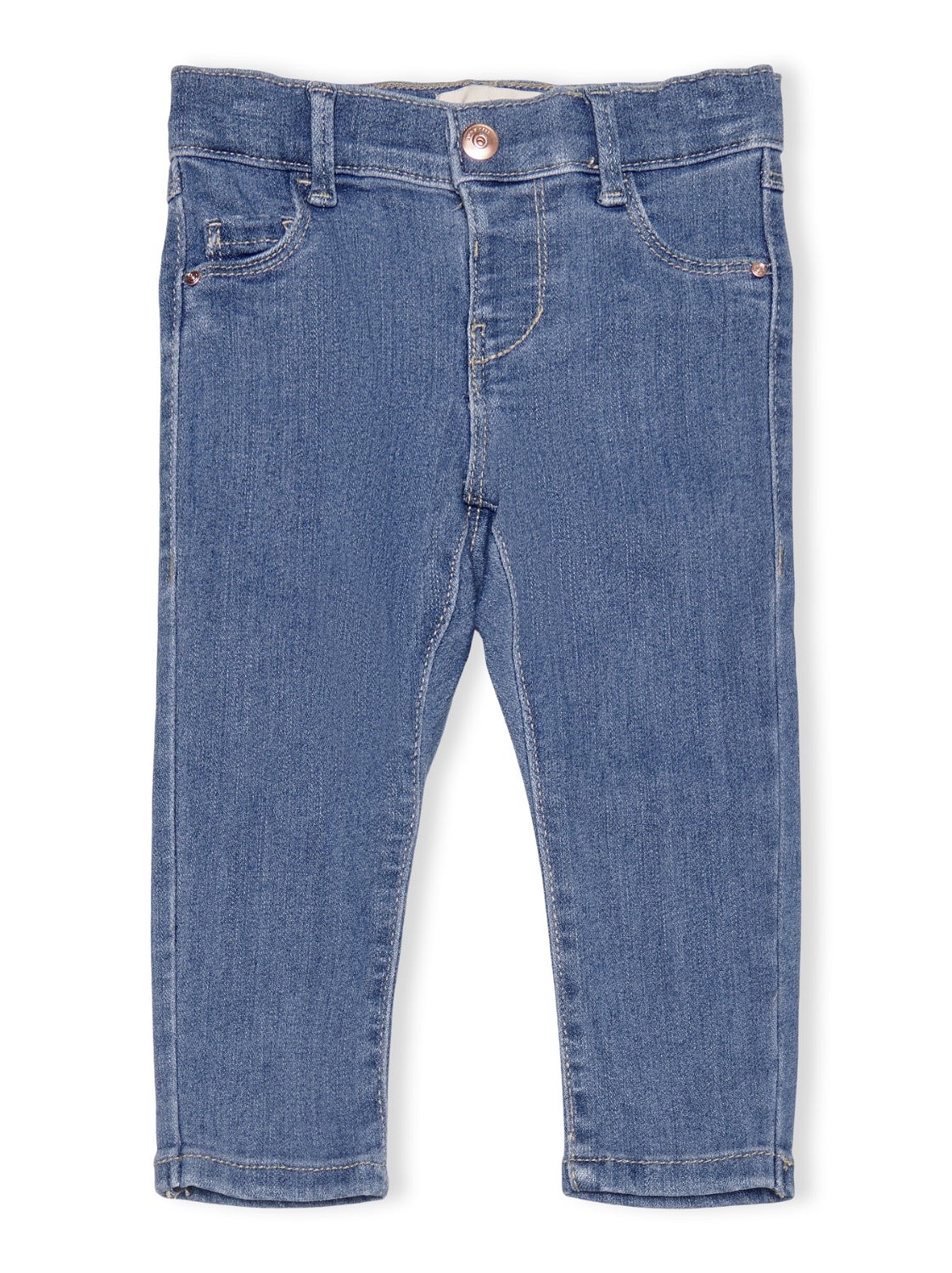 KMGRAIN Skinny Fit Jeans Medium Blue Denim