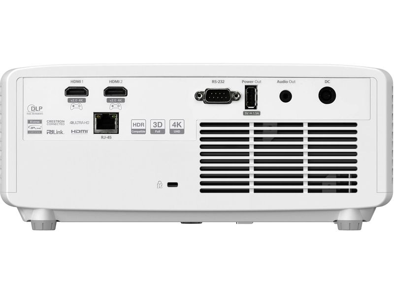 Optoma Projektor UHZ66 Umweltfreundlicher kompakter 4K UHD-Laserprojektor mit hoher Helligkeit