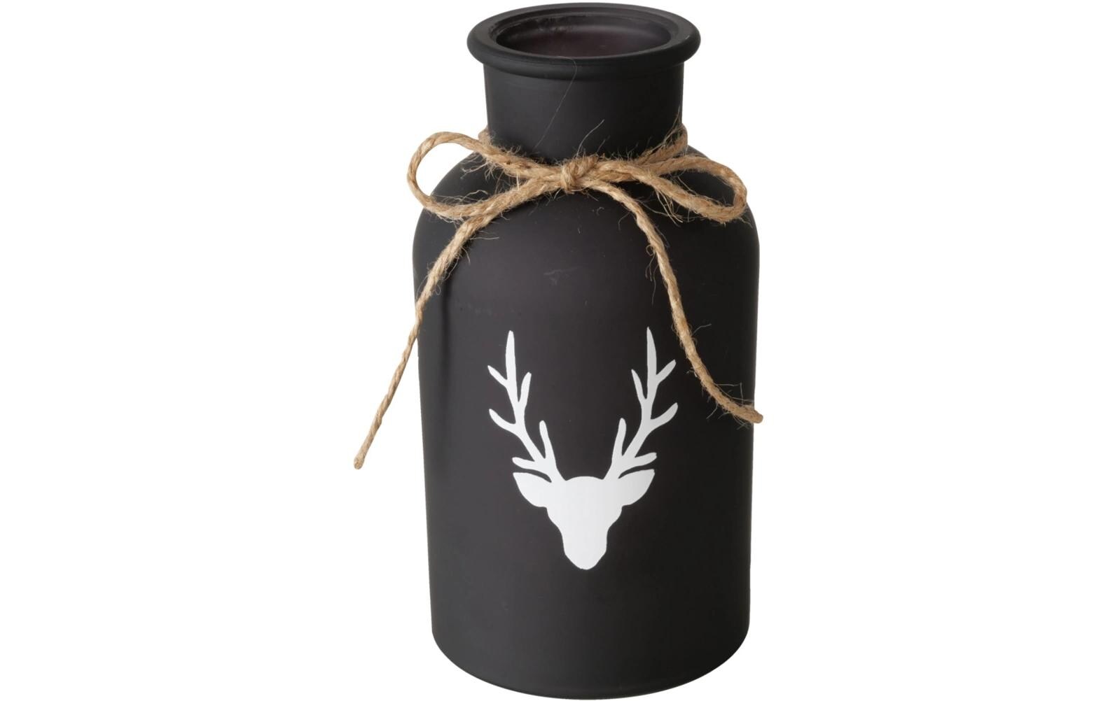 Vase Vilbert 19.5 cm, SchwarzBlumenvase