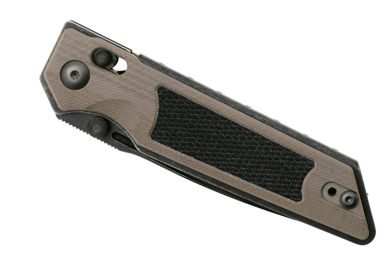 Real Steel Sacra 7711CB Black Böhler K110, Coyote G10, zakmes