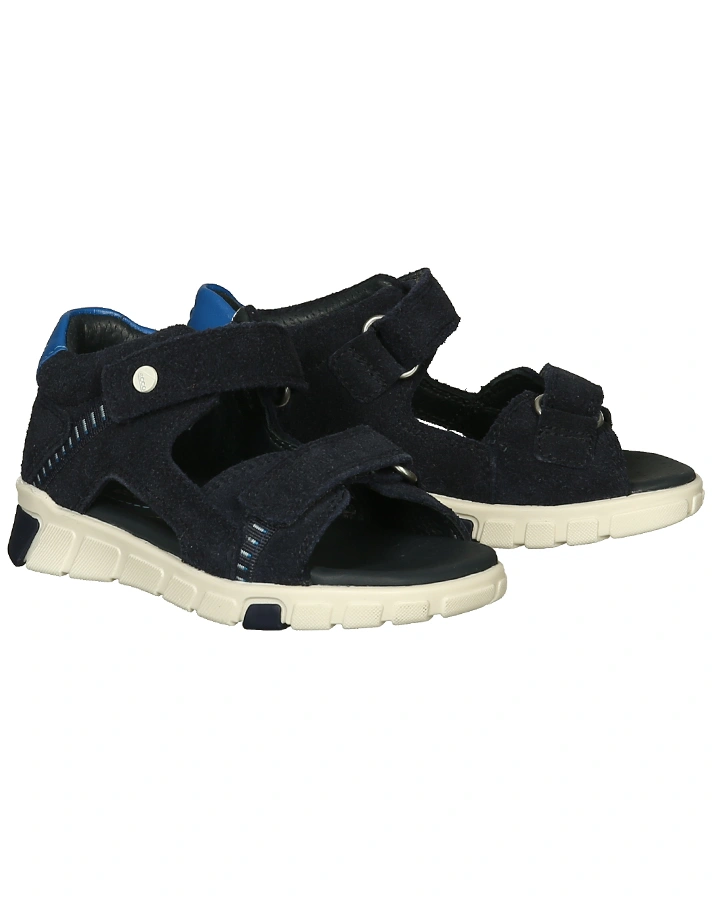 Lauflern-Sandalen MINI STRIDE in dunkelblau