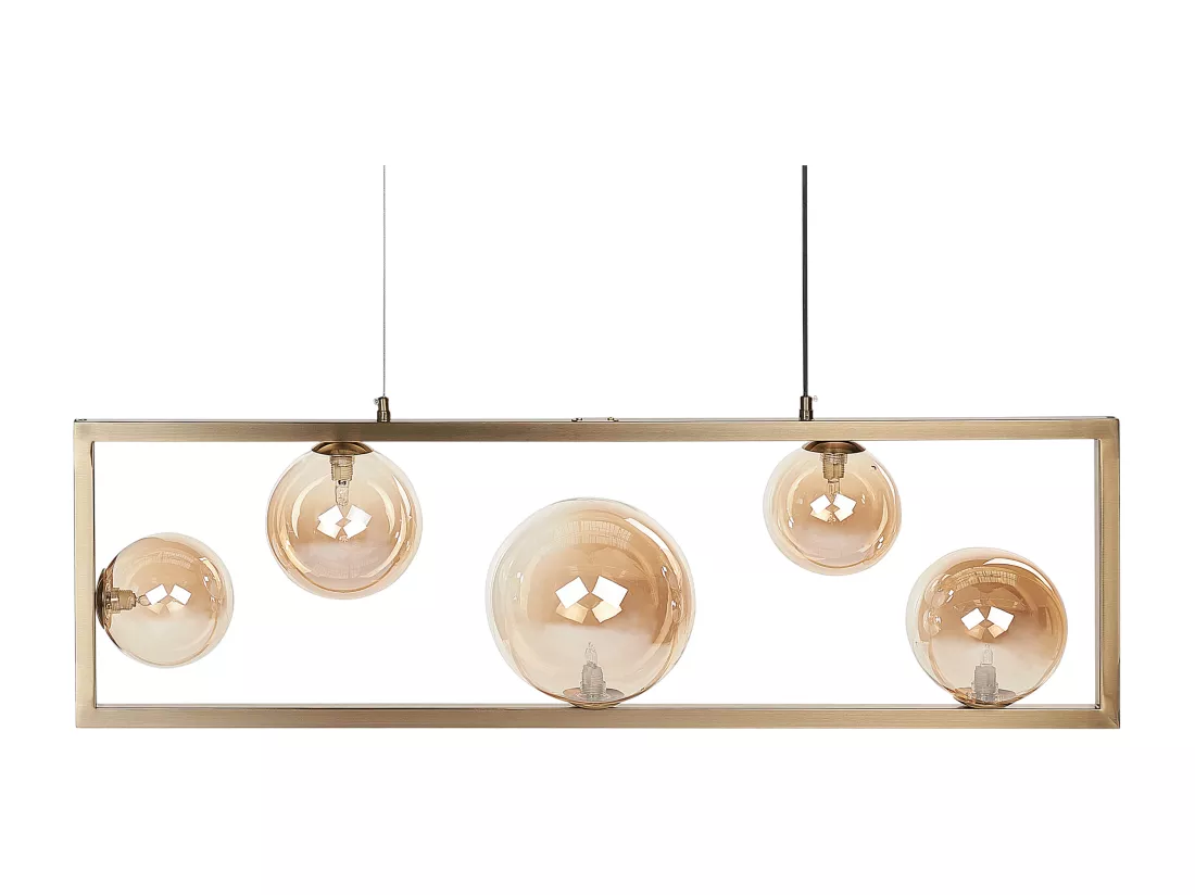 Lampe suspension GEEHI Métal Laiton