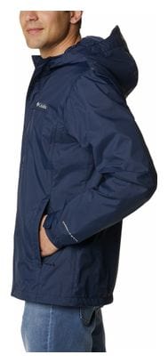 Veste Imperméable Columbia Pouring Adventure II Bleu