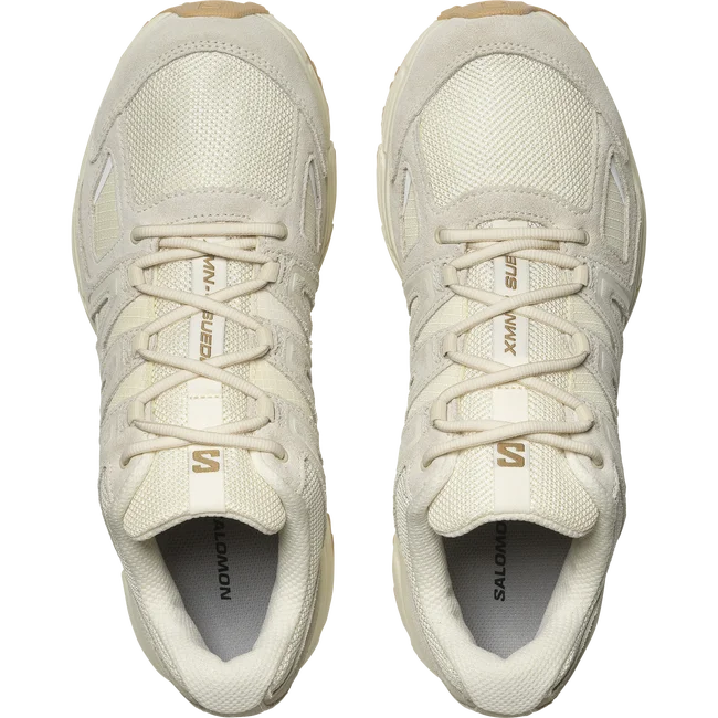 X-MISSION 4 SUEDE  Chaussures unisexes RainyDay/VanillaIce/Kelp