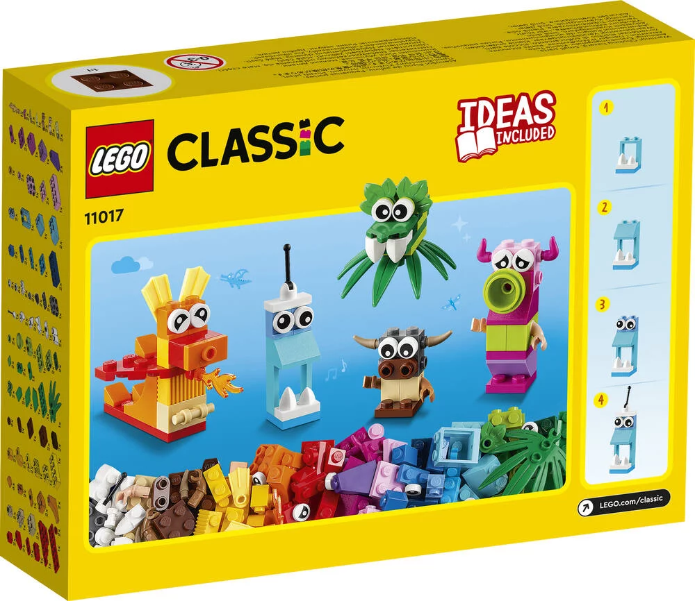 LEGO®CLASSIC 11017 - MONSTRES CREATIFS