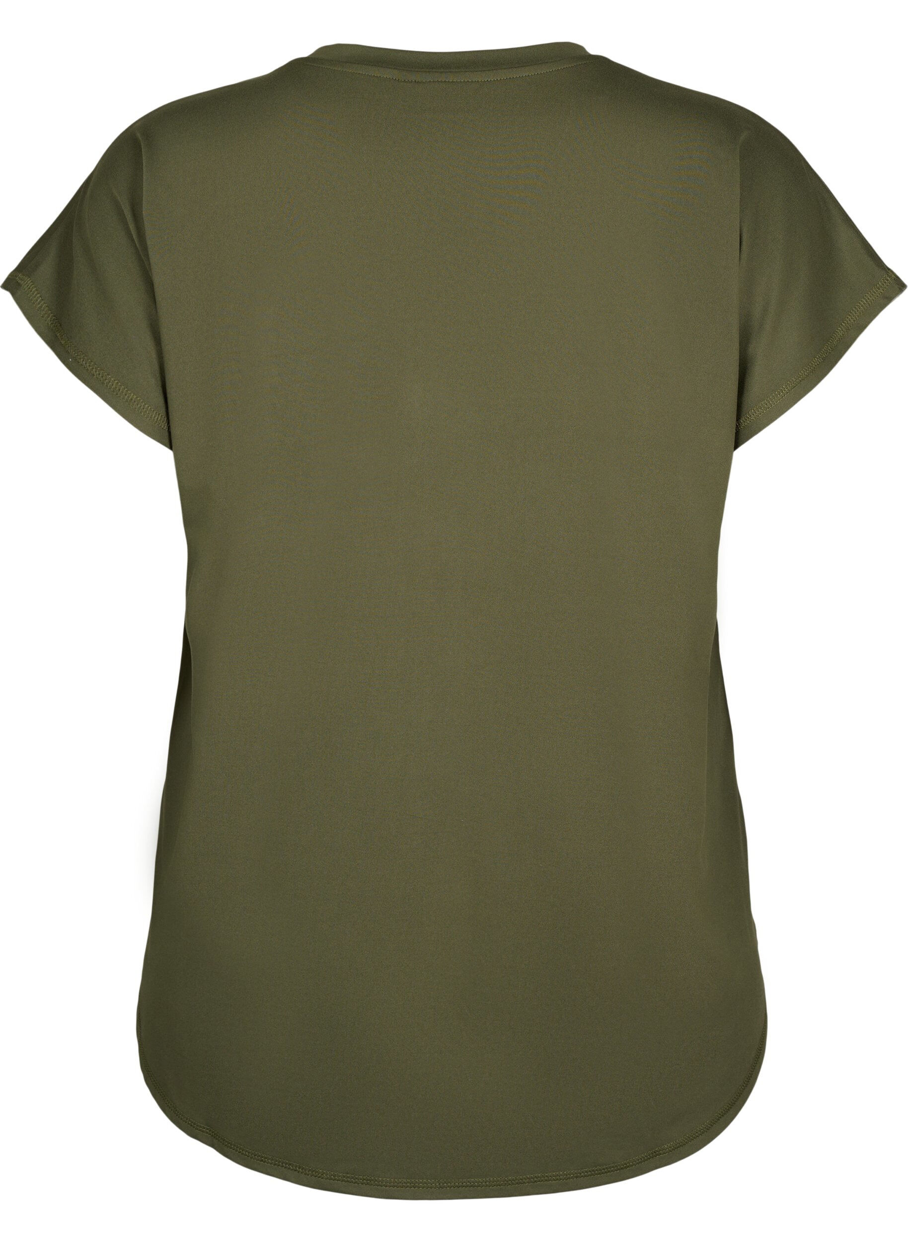 Trænings t-shirt med v-hals