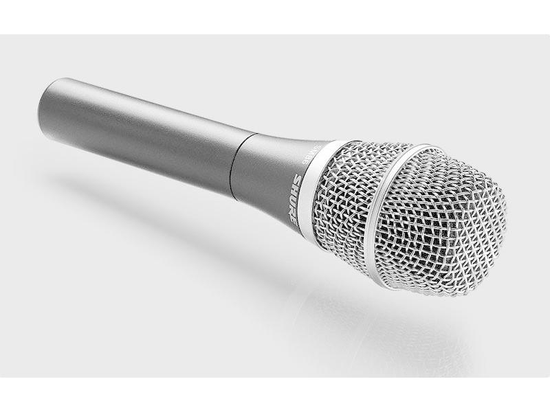 Shure Mikrofon SM86 Hochwertiges, dauerpolarisiertes Kondensatormikrofon für Gesang