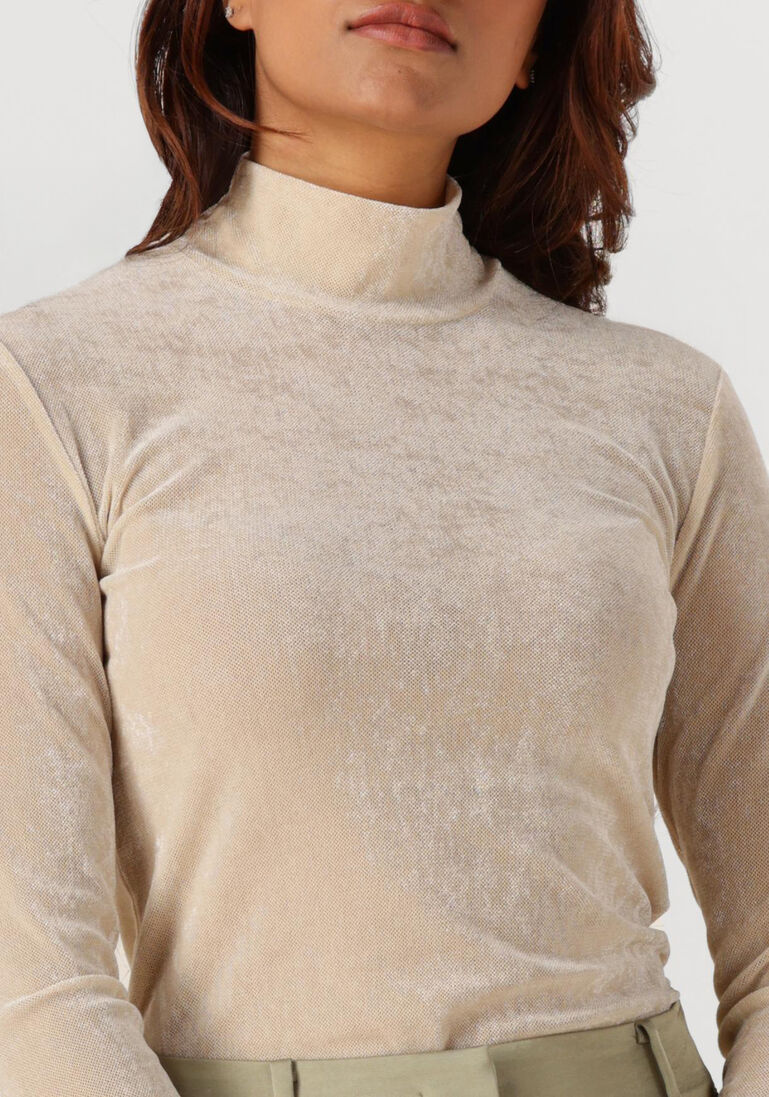 beige dante6 top olya velvet layering mesh top
