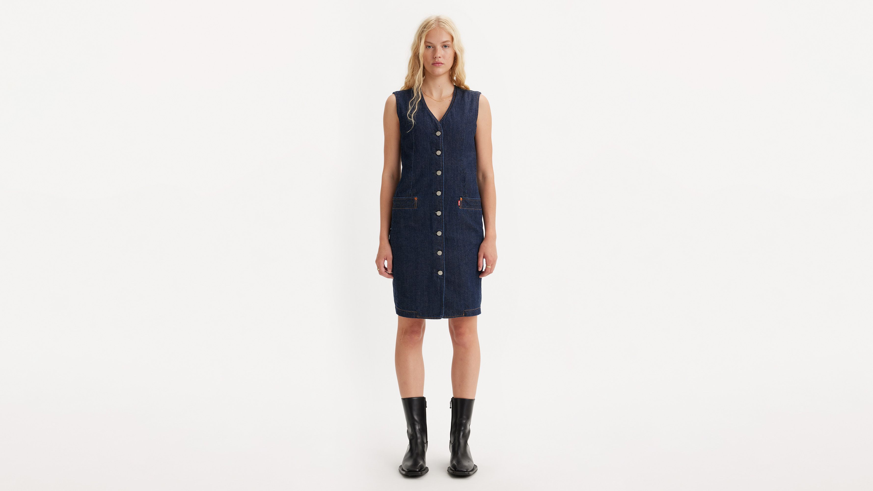 Levi's® x KENZO Denim Dress - Indigo Rinse - Bleu