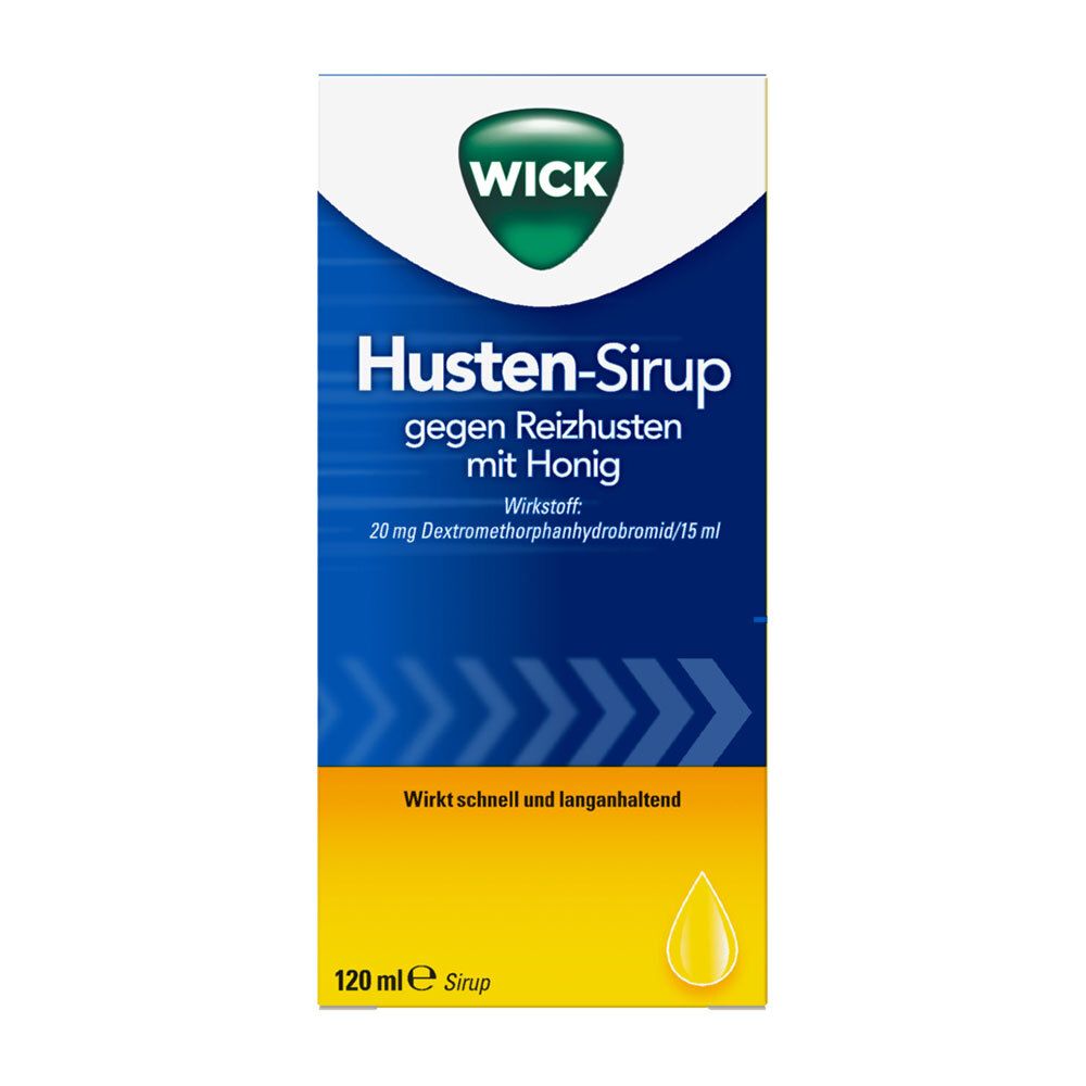 WICK Husten-Sirup gegen Reizhusten mit Honig