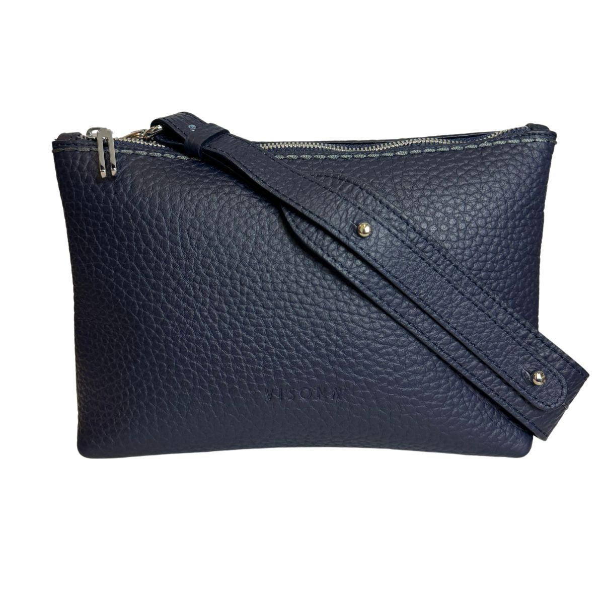 Plinio Visona | 24303 | Leren schoudertas