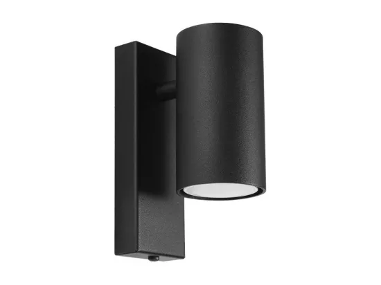 Sollux Lighting Utti Spot simple, noir, 1x GU10