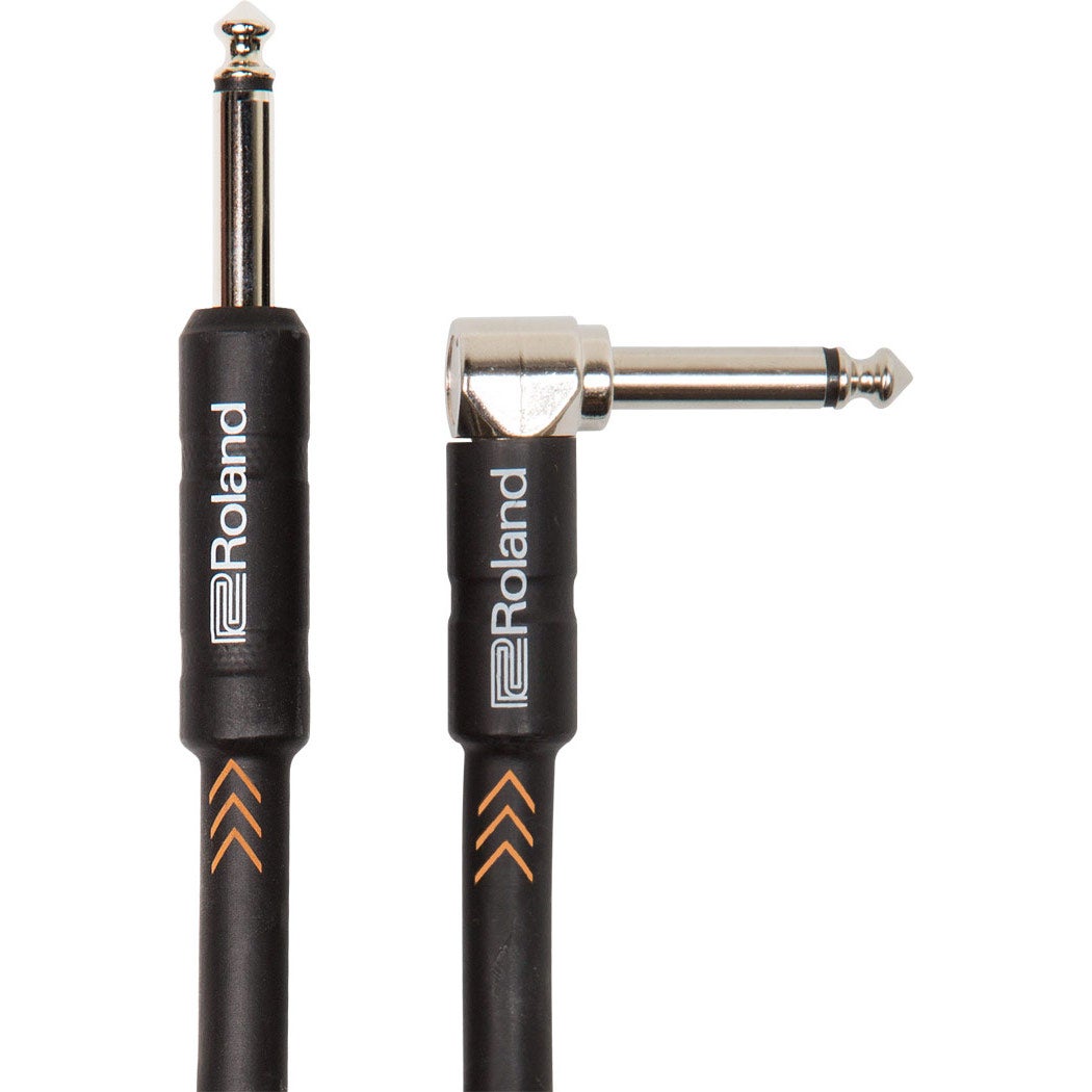 Roland RIC-B5A Black Series kabel mono jack-jack haaks 1.5 meter