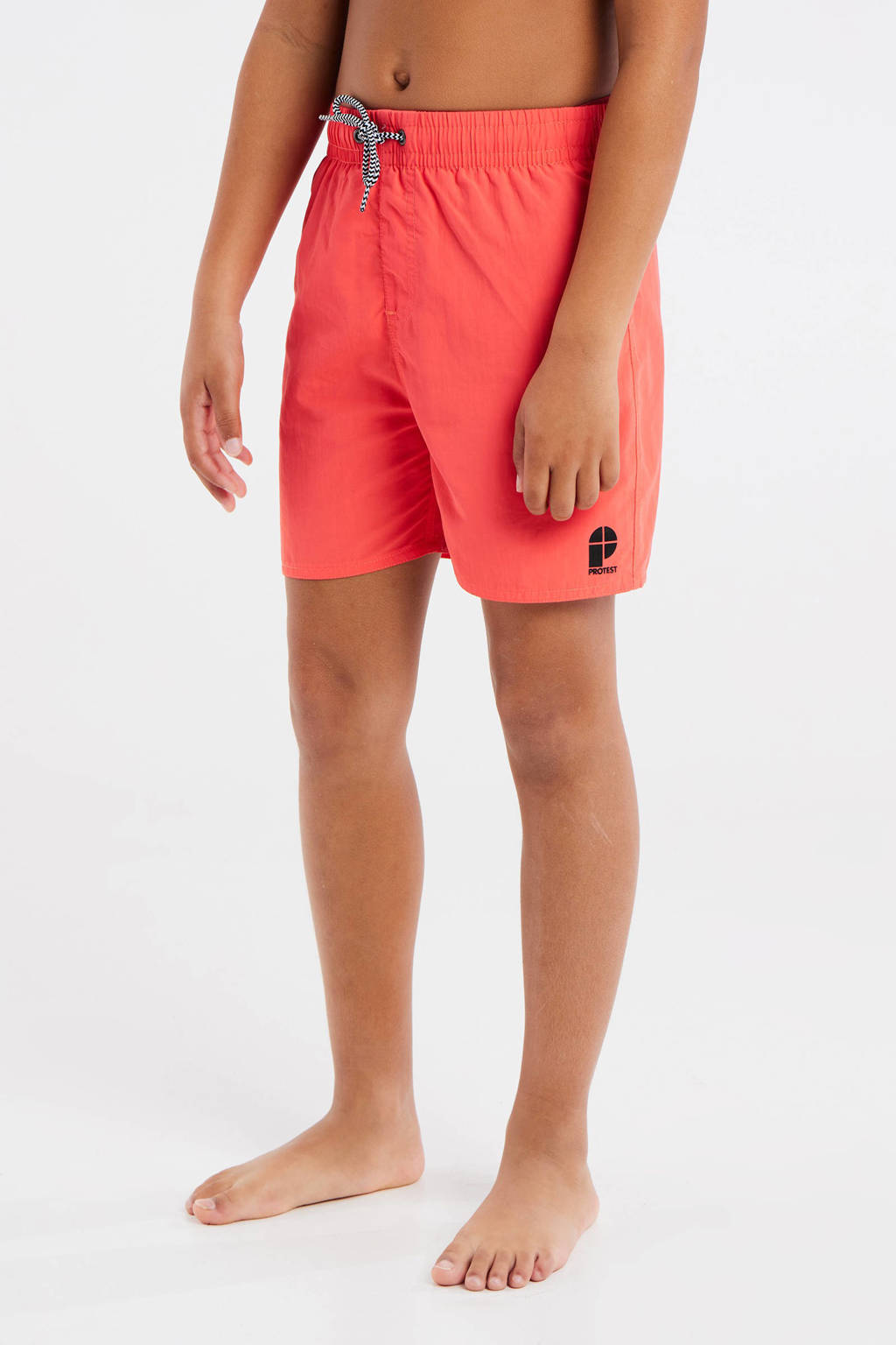 Leuke zwembroek!zwemshort CULTURE JR oranje