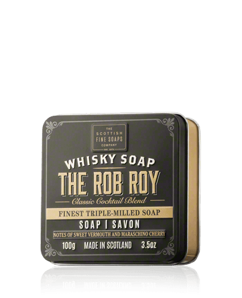 Scottish Fine Soaps Whisky Soap The Rob Roy in a Tin 100g