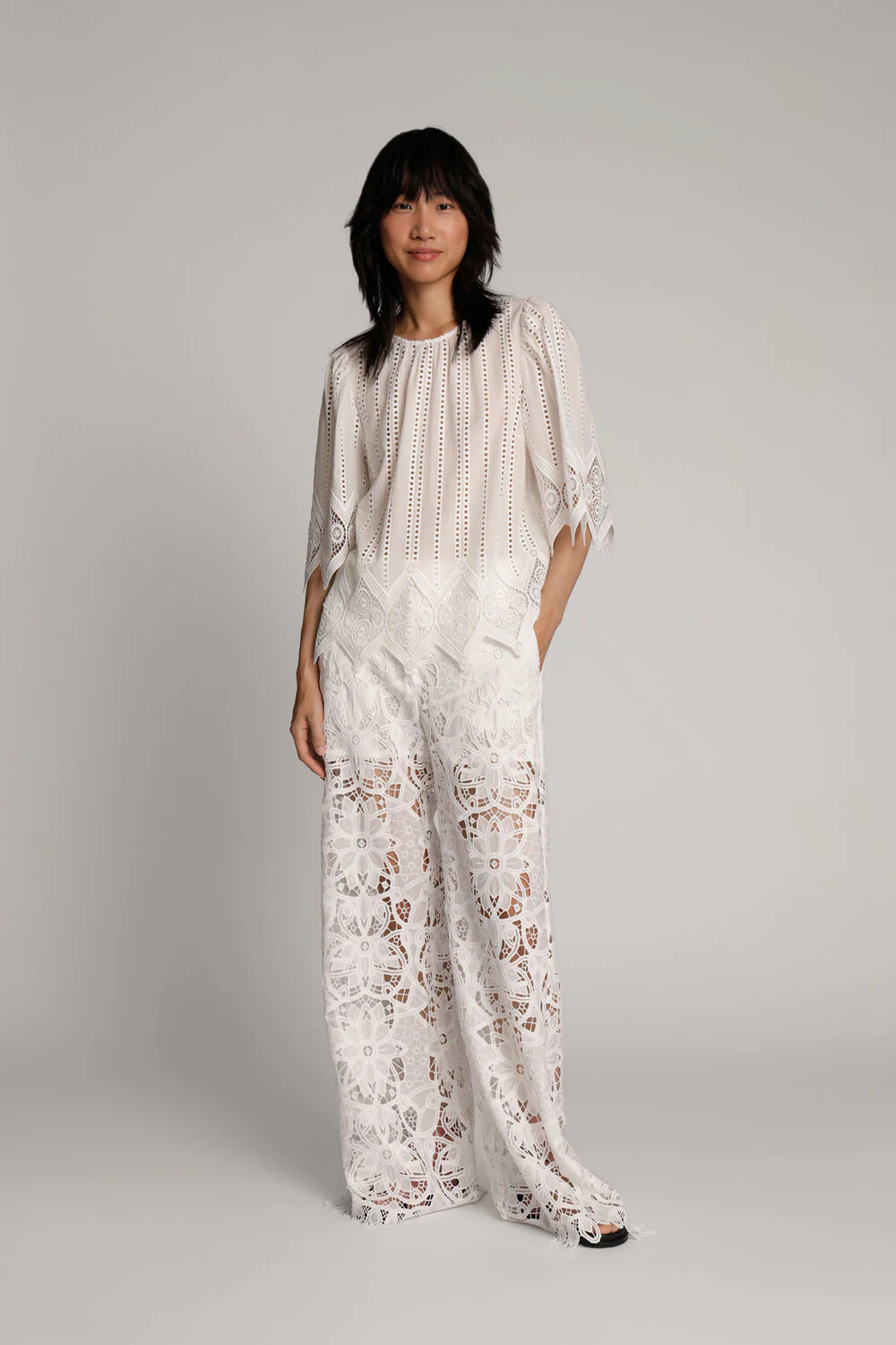 MUNTHE  Kifu top - hvid