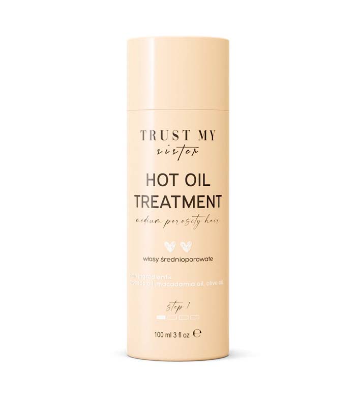 Trust My Sister - Óleo de cabelo - Cabelo de porosidade média
