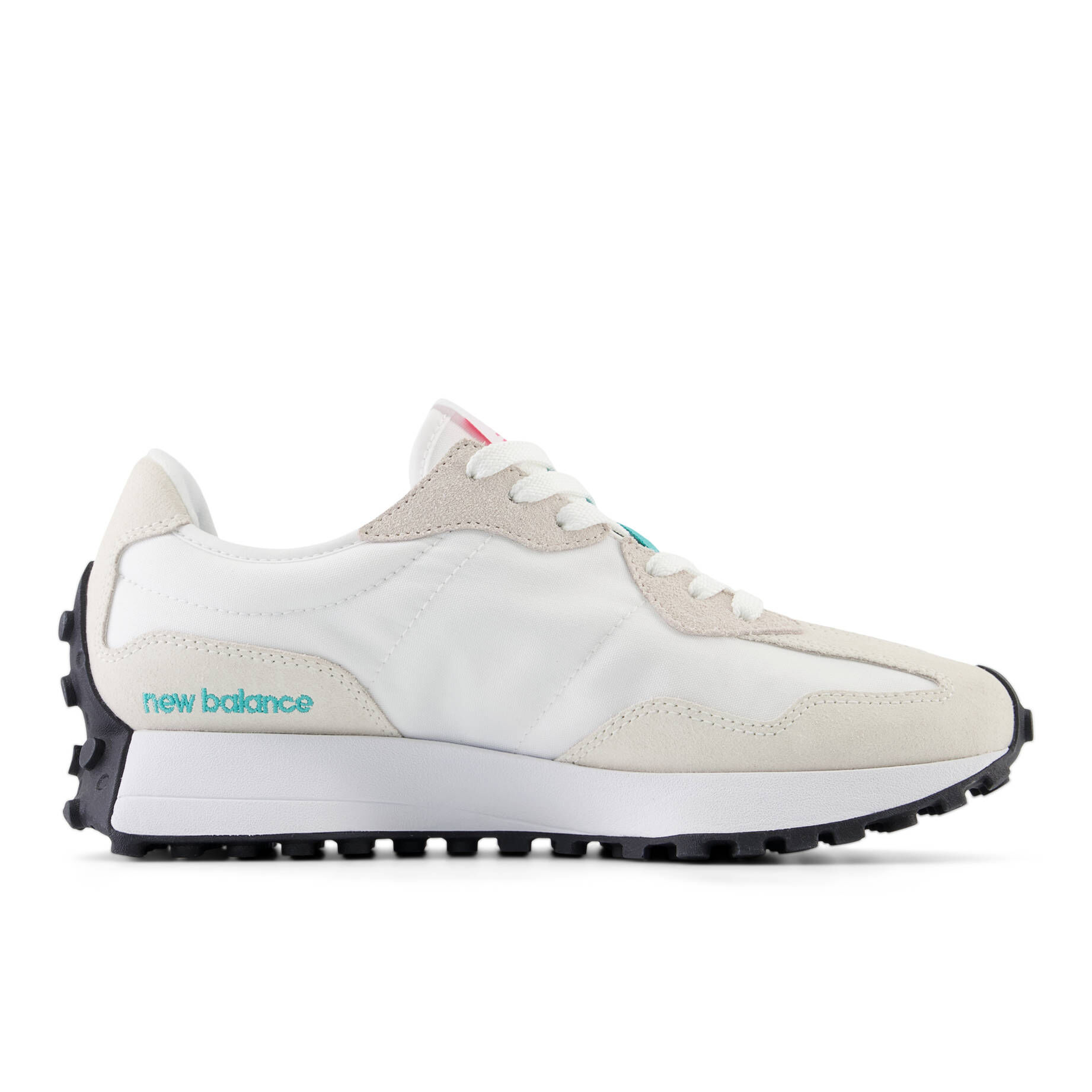 new balance| Damen Sneaker 327 AIRYTEAL mit Leder