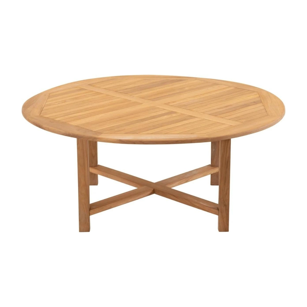 Lesli Living - Teak tafel Ã¸180x75cm