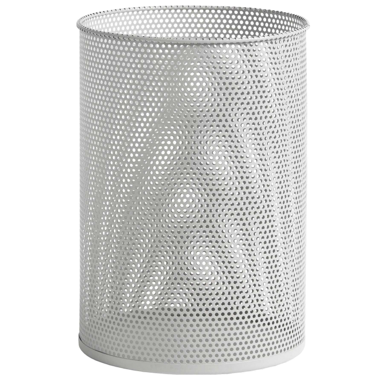 Hay Perforated Bin prullenbak L lichtgrijs