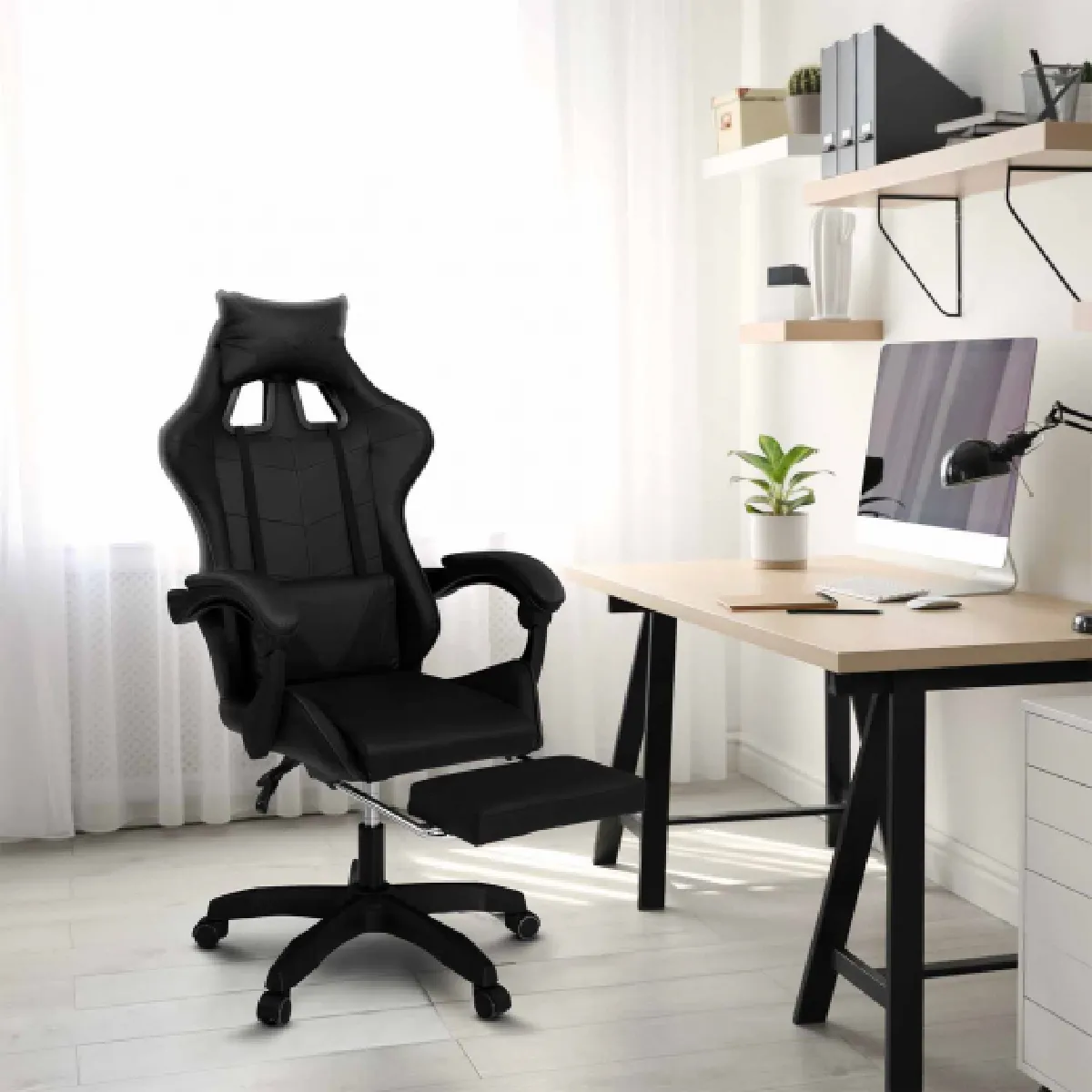 Idmarket MARKET Fauteuil gaming ALEX - Noir