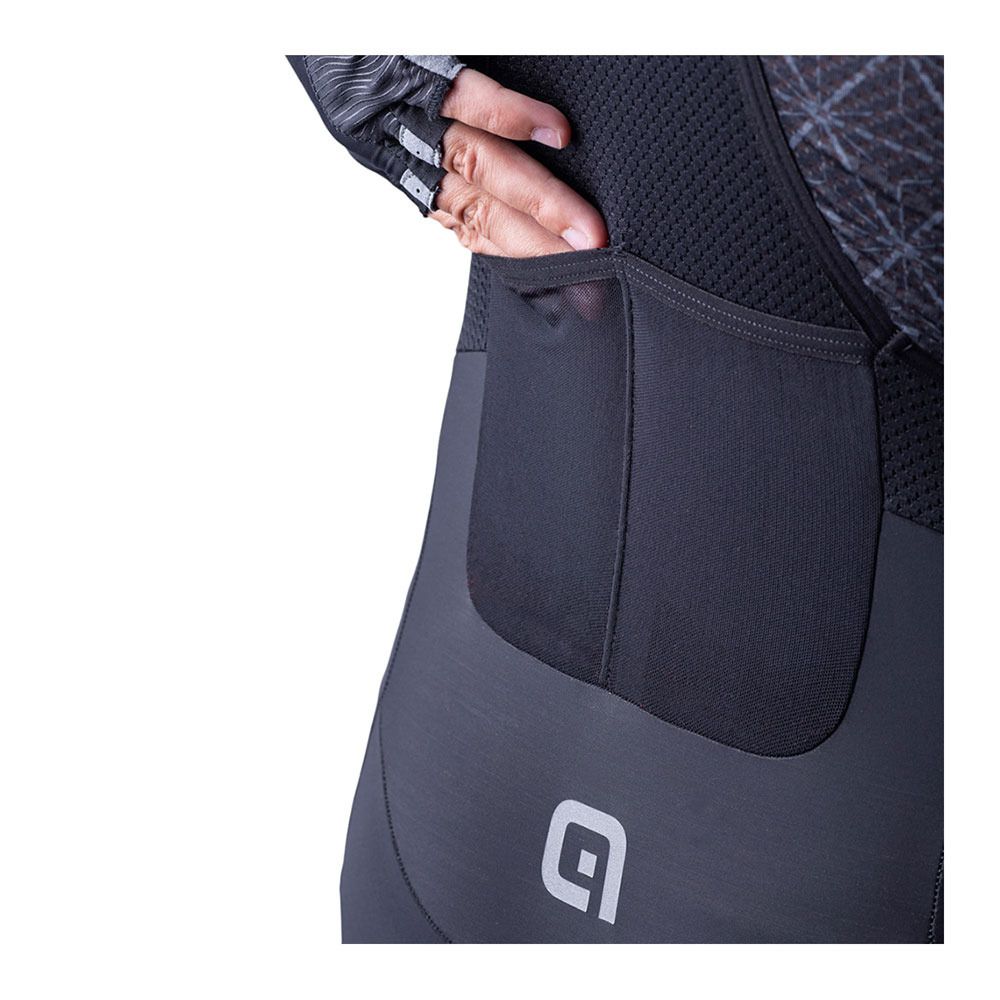 Ale STONES CARGO - Cuissard À bretelles Homme black