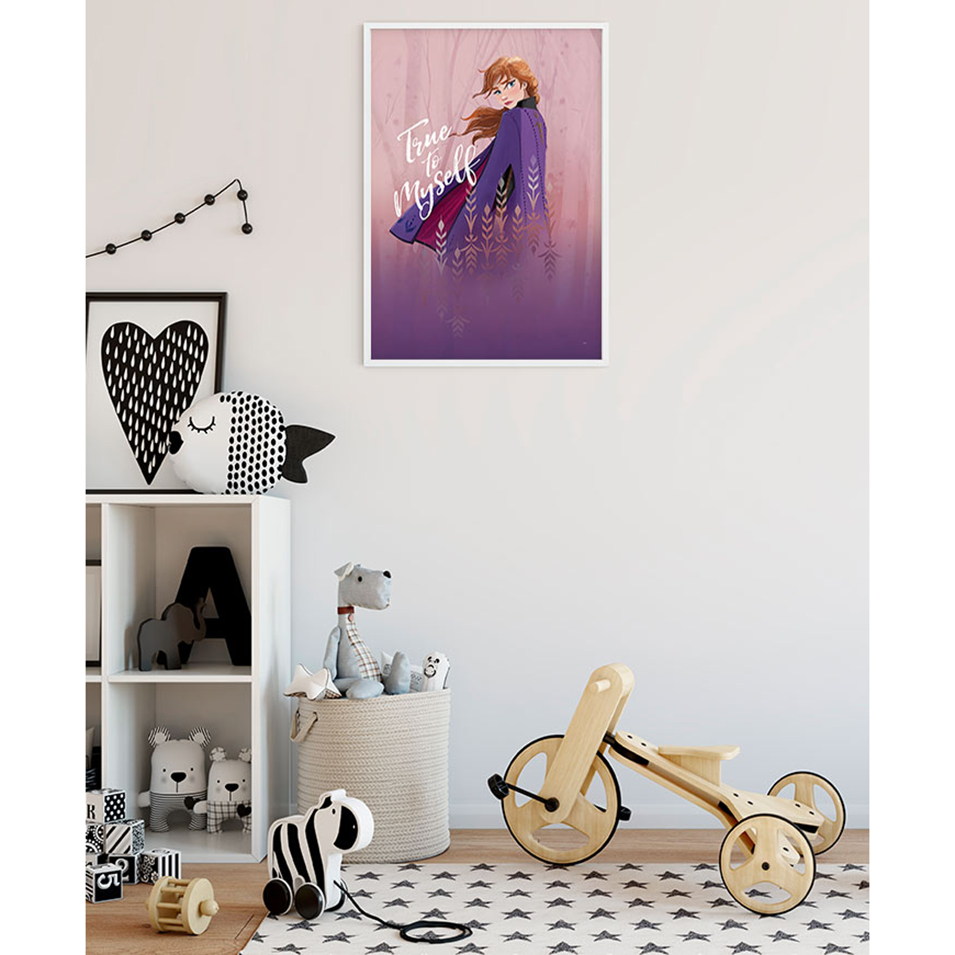 Wandbild FROZEN ANNA TRUE TO MYSELF - 50x70 cm