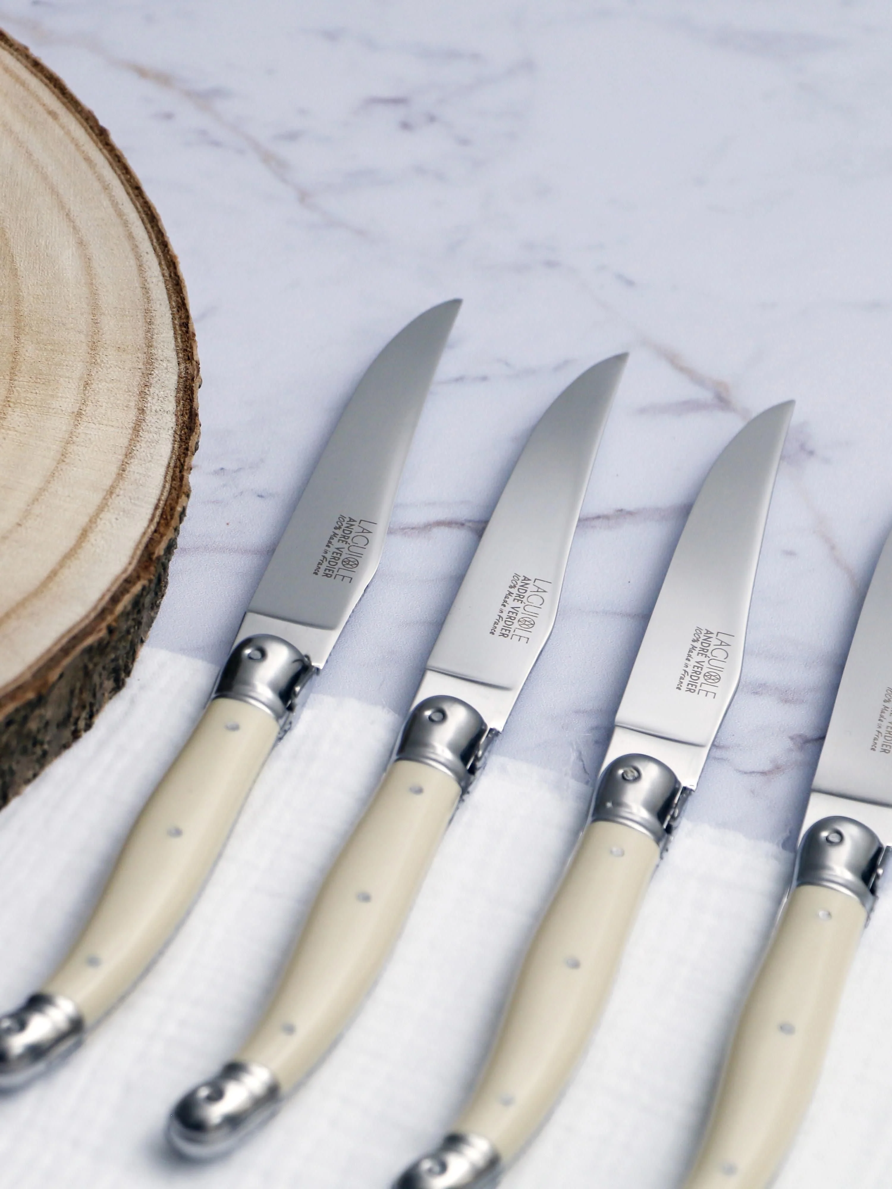 Hooggepolijste messen Essentiel Classique, 6 stuks
