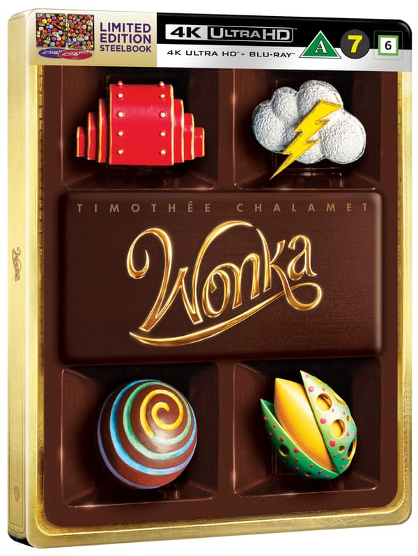 Wonka - Limited Steelbook (4K Ultra HD + Blu-ray)