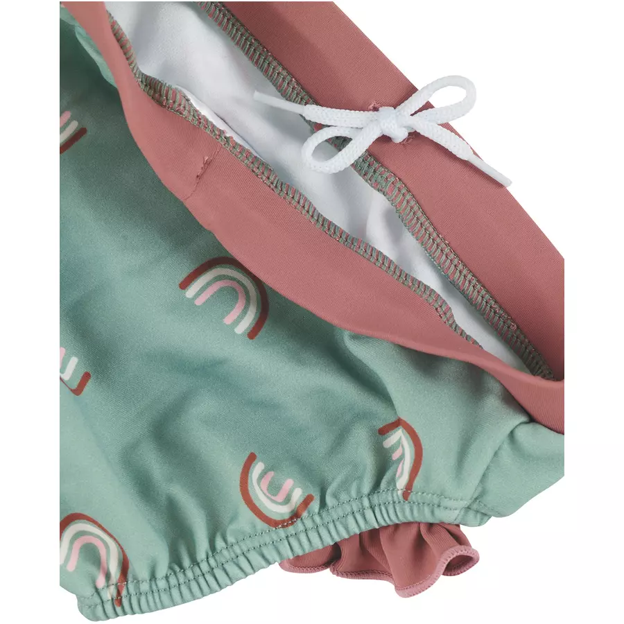 Sterntaler Badehose Regenbogen grün