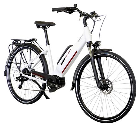 Vélo d'Exposition - Vélo de Ville Électrique Sunn Urb Start Shimano Altus/Tourney 8V 400 Wh 700 mm Blanc 2023