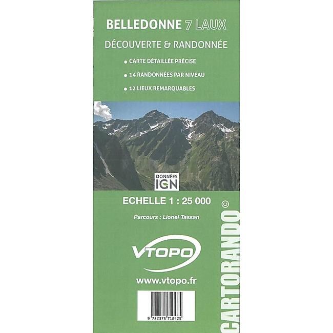 CARTE BELLEDONNE 7 LAUX D