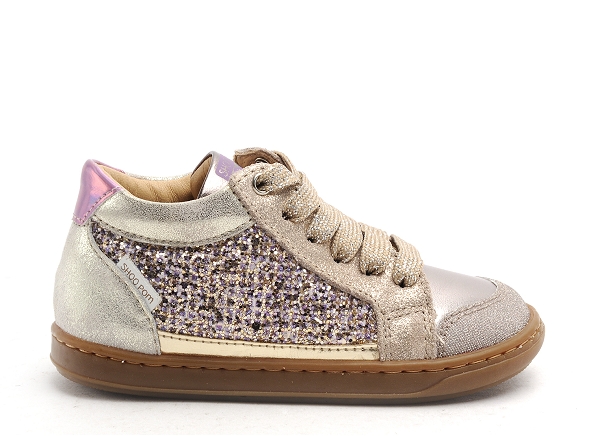 Shoo pom boots bottine bebe bouba connect beige