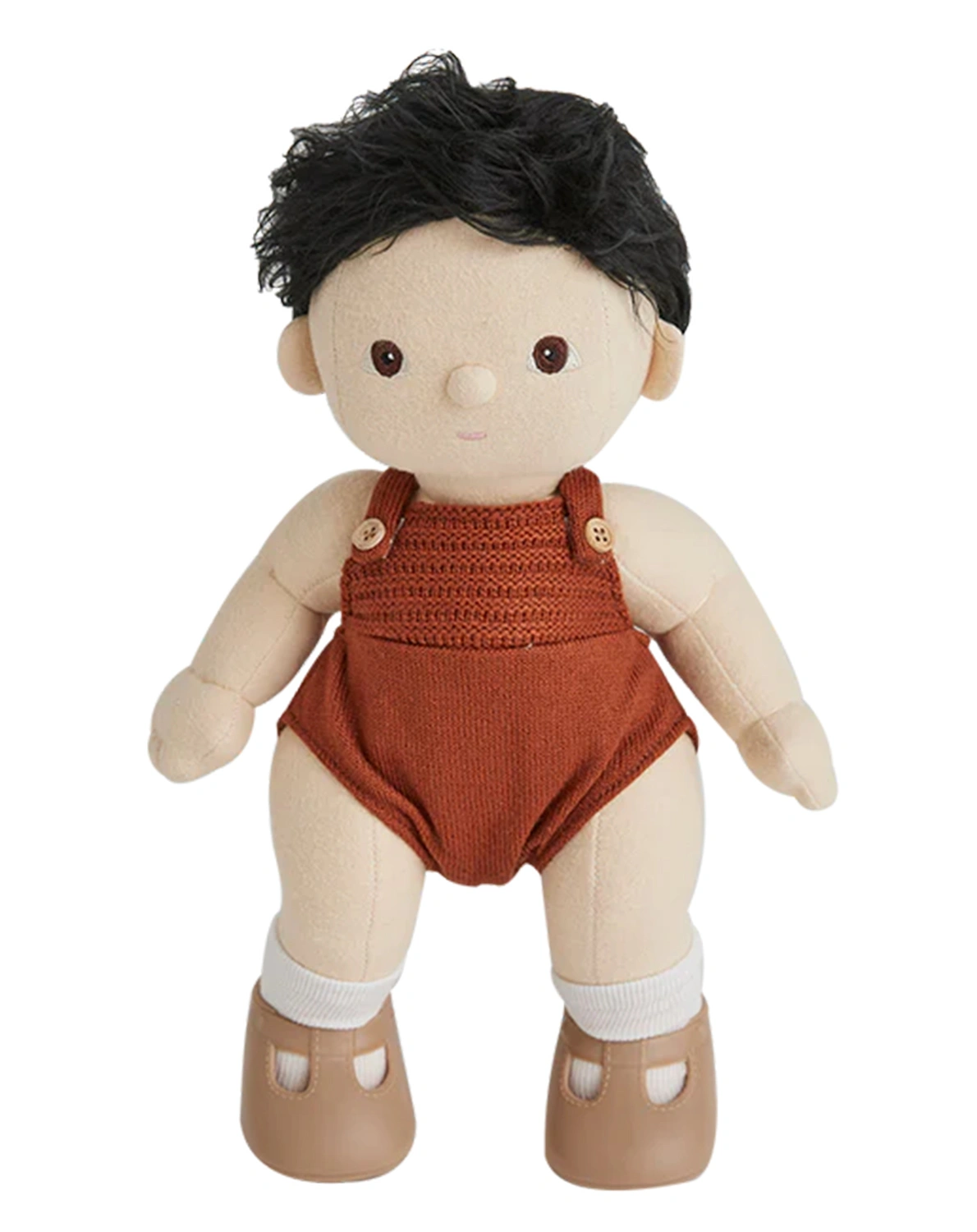 Stoffpuppe  DINKUM - ROO (35cm) in rotbraun