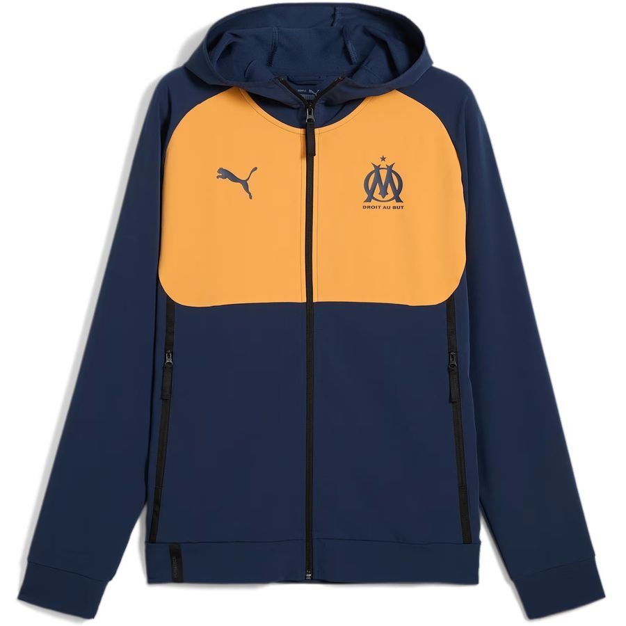 Marseille Veste Pumatech Woven - Club Navy/Orange Fluo