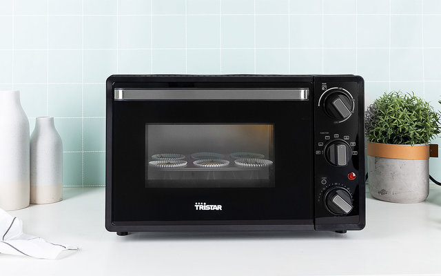 Tristar Minibackofen schwarz 19 Liter