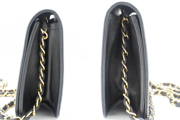 Chanel Vintage Chanel Flap Bag Black