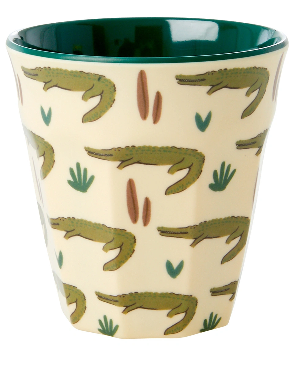 Melamin-Trinkbecher JUNGLE PRINTS small 6er-Set in bunt