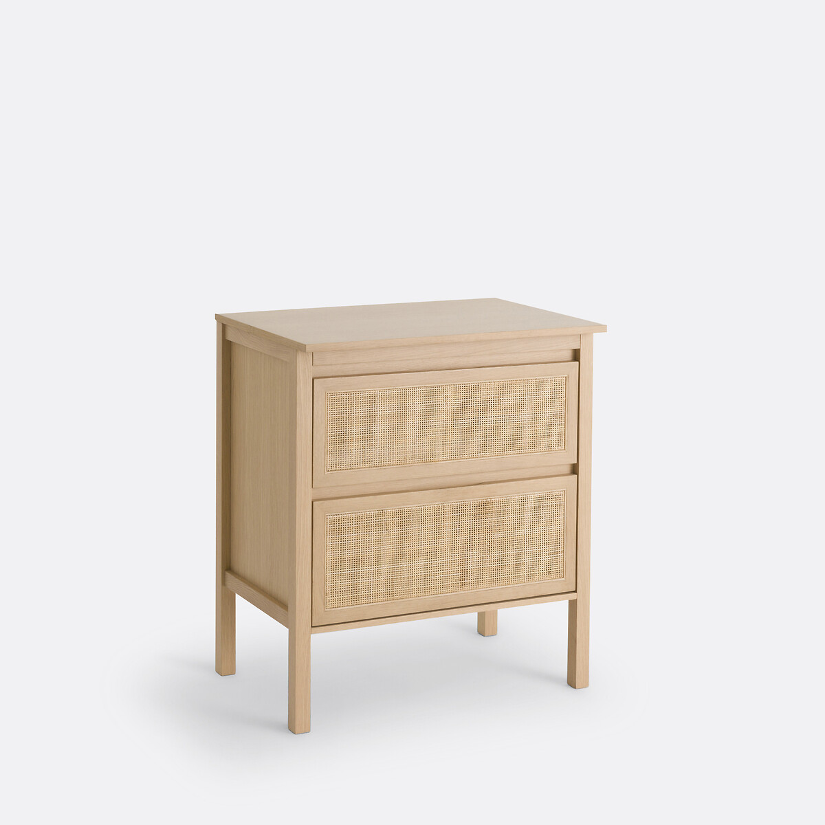 LA REDOUTE INTERIEURS<br>Móvel lavatório com 2 gavetas em rattan L80 cm, Lumpa