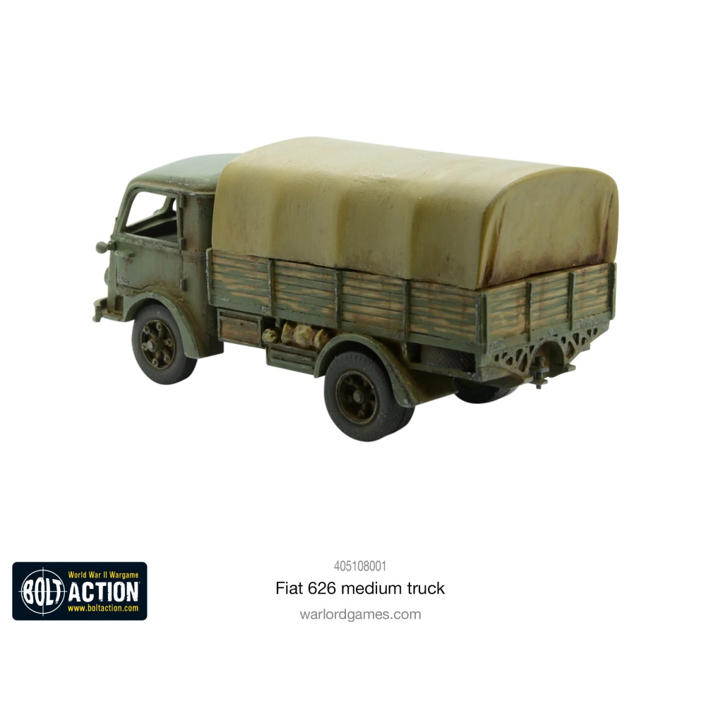 Bolt Action - Italian - Fiat 626 Medium Truck